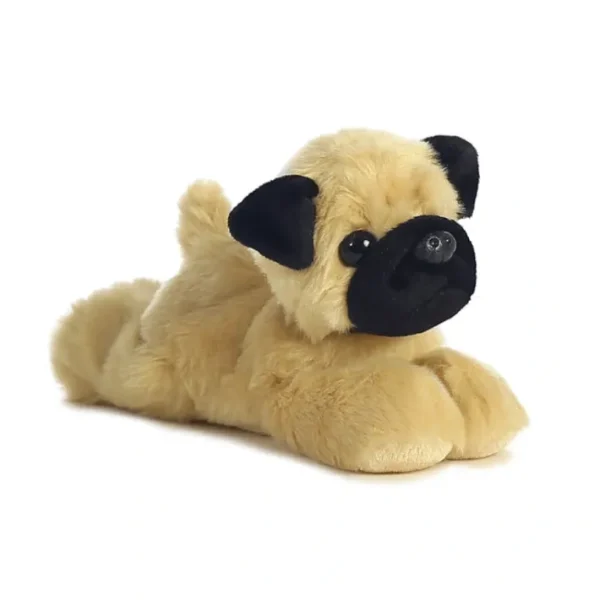 8" Mini Flopsie Mr.Pugster Pug Dog Soft Stuffed Animal Plush - Your Source for Gaming Essentials Hot