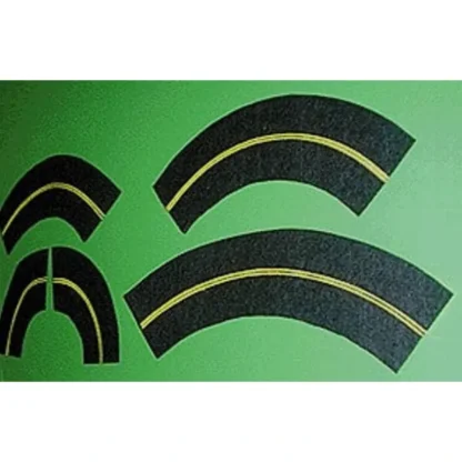 Trains | Mini Highways 103 N Scale 6'''' Curved Roadway - Your Source for Gaming Essentials