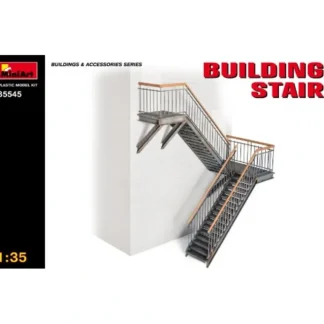 Trains | Miniart 35545 1:35 Building Stair - Your Source for Gaming Essentials
