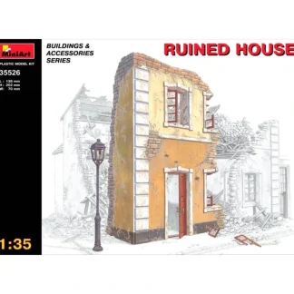 Trains | Miniart 35526 1:35 Ruined House - Your Source for Gaming Essentials