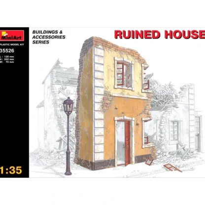 Trains | Miniart 35526 1:35 Ruined House - Your Source for Gaming Essentials