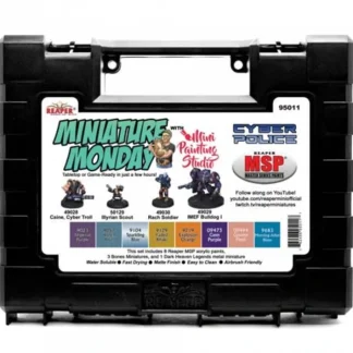 Miniature Monday: Cyber Police (November 2020 - 8 Paints and 4 Miniatures) - Your Source for Gaming Essentials Best Sale