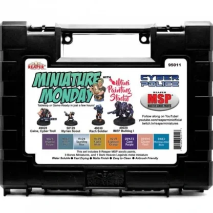 Miniature Monday: Cyber Police (November 2020 - 8 Paints and 4 Miniatures) - Your Source for Gaming Essentials Best Sale