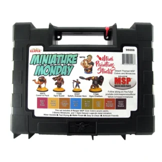 Miniature Monday: June 2020 Set - 8 Paints and 4 Miniatures - Your Source for Gaming Essentials Best Sale