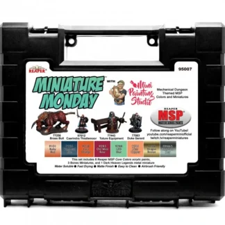 Miniature Monday: Mechanical Dungeon Set (July 2020 - 8 Paints and 4 Miniatures) - Your Source for Gaming Essentials Cheap