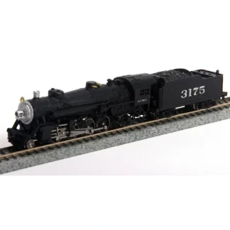 Trains | Model Power 87572 87572 2-8-2 Mikado w/Tender ATSF N - Your Source for Gaming Essentials