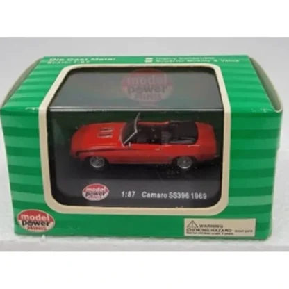 Trains | Model Power 19253 1:87 HO Minis Red Camaro SS396 1969 Convertible Chevrolet - Your Source for Gaming Essentials