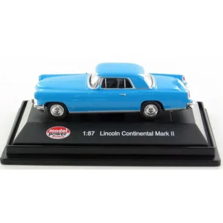 Trains | Model Power 19483 1:87 Minis Light Blue Lincoln Continental Mark II Coupe 1956 - Your Source for Gaming Essentials