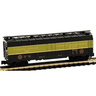 Trains | Model Power 490-83394 40' Refrigerator Car Canadian National (Green Stripe) - Your Source for Gaming Essentials