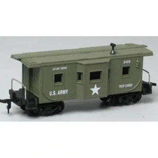 Trains | Model Power 490-99165 Caboose United States Army - Your Source for Gaming Essentials
