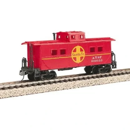 Trains | Model Power 726002 HO Atchison, Topeka & Santa Fe 36' Steel Caboose - Your Source for Gaming Essentials