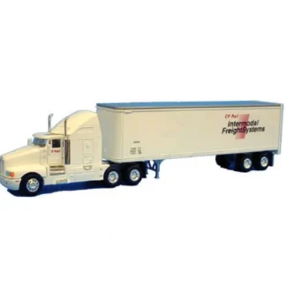 Trains | Model Power 17006 HO Canadian Pacific Long-Haul Tractor w/Sleeper & Box Trailer - Your Source for Gaming Essentials