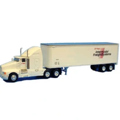 Trains | Model Power 17006 HO Canadian Pacific Long-Haul Tractor w/Sleeper & Box Trailer - Your Source for Gaming Essentials