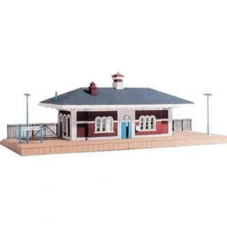 Trains | Model Power 542 HO Port Chester Railroad Station Building Kit - Your Source for Gaming Essentials