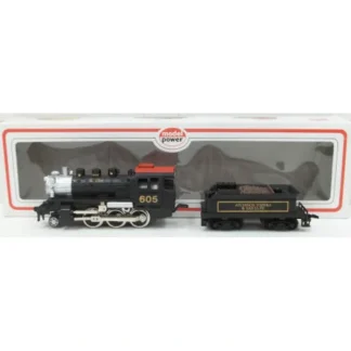 Trains | Model Power 6720 HO Scale ATSF 605 Steam Locomotive & Tender - Your Source for Gaming Essentials