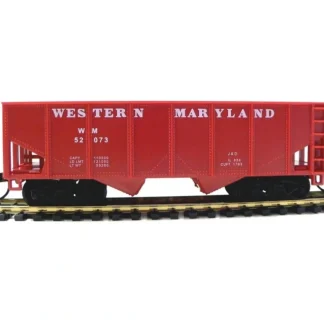 Trains | Model Power 98061 HO Scale Western Maryland 36' 2-Bay Open Hopper - Your Source for Gaming Essentials