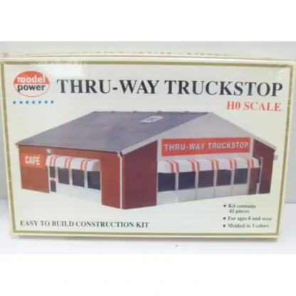 Trains | Model Power 607 HO Thru-Way Truckstop Building Kit - Your Source for Gaming Essentials