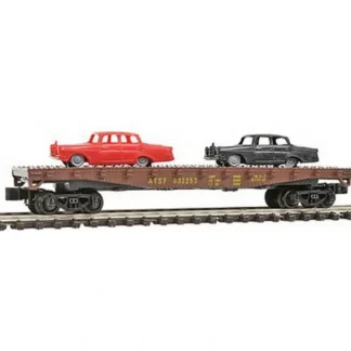 Trains | Model Power 84010 N AT&SF Flat Car w/ Autos - Your Source for Gaming Essentials