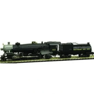 Trains | Model Power 87591 N B&O USRA 2-8-2 Mikado Steam Locomotive /DCC Ready - Your Source for Gaming Essentials