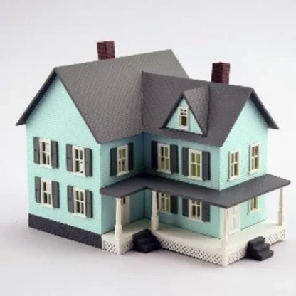 Trains | Model Power 2617 N Grandma's New House Built-Up Buildings Lighted w/ 2 Figures - Your Source for Gaming Essentials