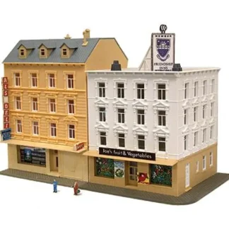 Trains | Model Power 2609 N Joe's Fruits & Vegetables & Al's Deli 4-Story B-U Buildings - Your Source for Gaming Essentials