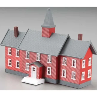 Trains | Model Power 2619 N Little Red School House Built-Up Buildings w/2 Figures - Your Source for Gaming Essentials