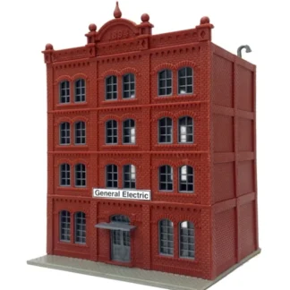 Trains | Model Power 1601 N Scale 4-Story Brick Office Building - Your Source for Gaming Essentials