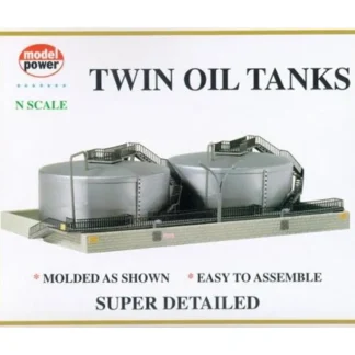 Trains | Model Power 1569 N Twin Oil Tanks Kit - Your Source for Gaming Essentials