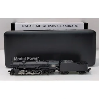 Trains | Model Power 875701 N Undecorated 2-8-2 Mikado Standard Tender w/Sound & DCC - Your Source for Gaming Essentials