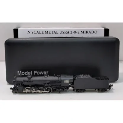 Trains | Model Power 875701 N Undecorated 2-8-2 Mikado Standard Tender w/Sound & DCC - Your Source for Gaming Essentials