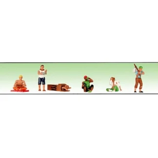 Trains | Model Power 6198 O Homeless People Figures (Set of 6) - Your Source for Gaming Essentials