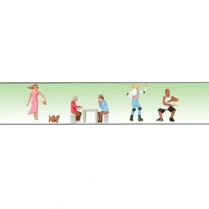 Trains | Model Power 6197 O People at the Park Figures (Set of 6) - Your Source for Gaming Essentials