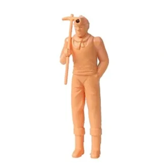 Trains | Model Power 7004 O Worker w/Lighted Hard Hat Unpainted Lighted Figure - Your Source for Gaming Essentials