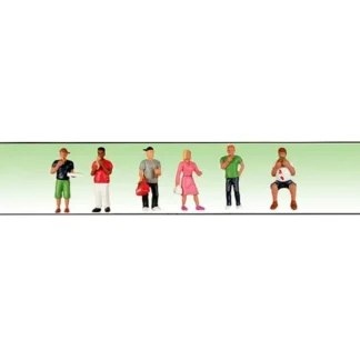 Trains | Model Power 6195 O/O27 People Eating Figures (Set of 6) - Your Source for Gaming Essentials