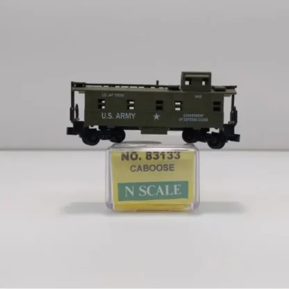 Trains | Model Power 83133 Standard Cupola Caboose - Assembled United States Army - Your Source for Gaming Essentials