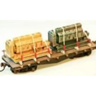 Trains | Model Tech Studios D1119 N Scale Industrial Railcar Load w/2 Power Generators - Your Source for Gaming Essentials
