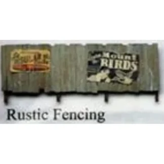 Trains | Model Tech Studios D1031 N Scale Pre Aged Rustic Fencing w/Signs - Your Source for Gaming Essentials