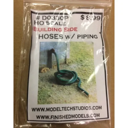 Trains | Model Tech Studios D0330P HO Building Side Hoses w/ Piping - Your Source for Gaming Essentials