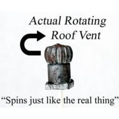 Trains | Model Tech Studios D1182P N Scale Rotational Roof Vent - Your Source for Gaming Essentials