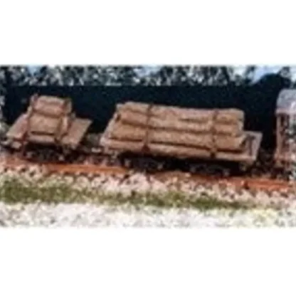 Trains | Model Tech Studios JN1039 N Scale 1 & 2 Truck Log Car Dual Pack Kit - Your Source for Gaming Essentials