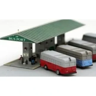 Trains | Model Tech Studios JN1094 N Scale 1930's-60's Era Bus Port - Your Source for Gaming Essentials