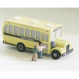 Trains | Model Tech Studios JN1095 N 1940's-50's Era Public School Bus Resin Kit - Your Source for Gaming Essentials