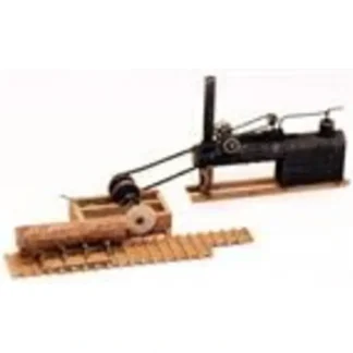 Trains | Model Tech Studios S0171 HO Scale Portable Boiler & Sawmill - Your Source for Gaming Essentials