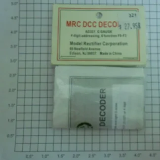 Trains | MRC AD321 HO/G DCC Decoders-No Sound 3 Amp, 4 Digit Addressing,128 Speed - Your Source for Gaming Essentials