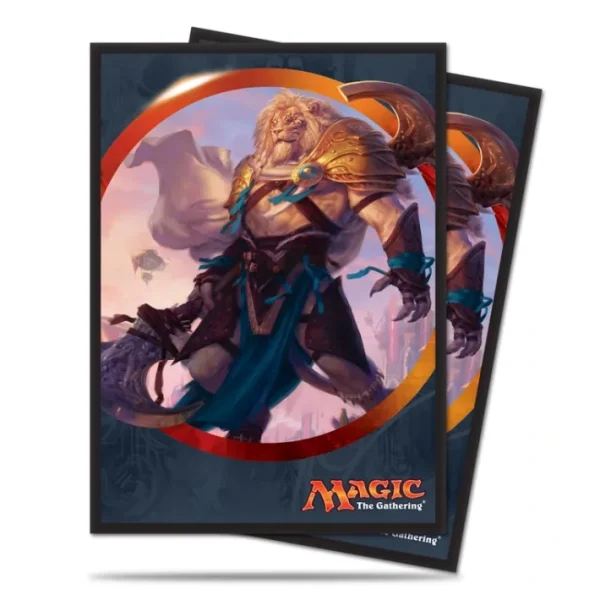 MTG: Aether Revolt Standard Deck Sleeves - Ajani Unyielding (80) - Your Source for Gaming Essentials Best