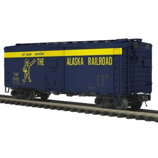 Trains | MTH 20-93627 Alaska 40' Boxcar #10480 - 3-Rail - Ready to Run - Premier - Your Source for Gaming Essentials