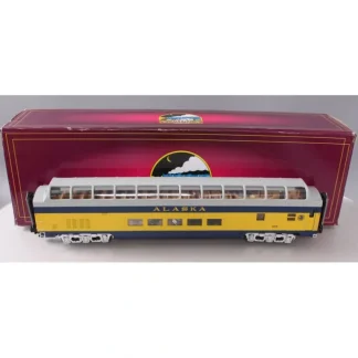 Trains | MTH 20-67235 Alaska 70' Smoothside Full Dome Passenger Car - Your Source for Gaming Essentials