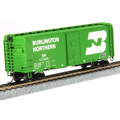 Trains | MTH 85-74105 Burlington Northern HO Scale 40 PS-1 Boxcar #127855 - Your Source for Gaming Essentials