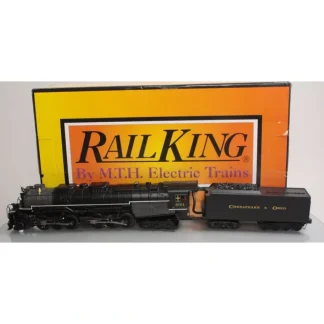 Trains | MTH 30-1504-1 C&O 2-6-6-6 Allegheny Steam Engine w/PS 2.0 #1601 - Your Source for Gaming Essentials