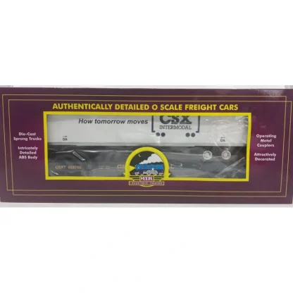 Trains | MTH 20-98929 CSX Flat Car w/48' CSX Trailer - Your Source for Gaming Essentials